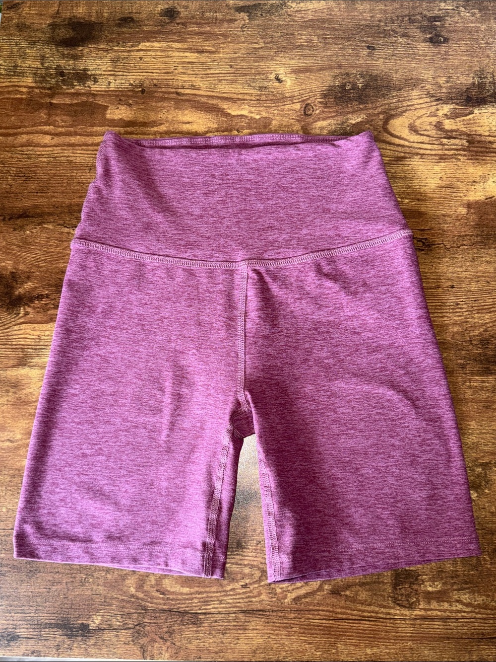 Beyond Yoga Burgundy Biker Shorts